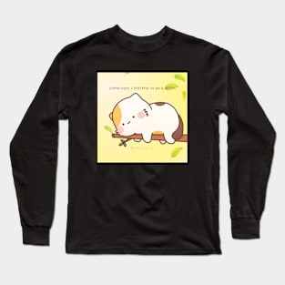 Sloth Kitty Long Sleeve T-Shirt